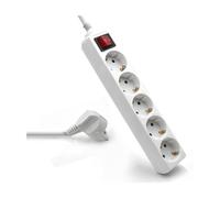 Ewent Multipresa EW3916 – 5 prese Schuko 16A con interruttore