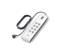 Multipresa Filtrata BELKIN Protezione dalle sovratensioni con 8 prese, cavo da 2 metri e porte USB-A