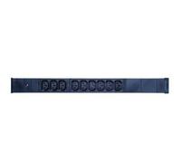 Multipresa Genérica N/A 9 prese Alluminio Nero 1U 2,35 m