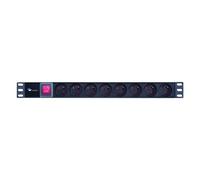 Multipresa Genérica TUPS031 8 Prese con Interruttore per Rack 19 pollici Alluminio