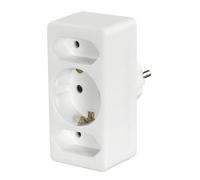 Multipresa Hama 00223215 3 prese compatta per uso interno colore bianco