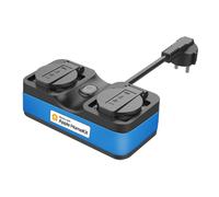 MULTIPRESA INTELLIGENTE PER ESTERNO OUTDOOR WIFI 2USCITE SCHUKO MEROSS