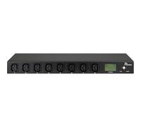 Multipresa Inter-Tech SA-0816 8 prese gestite e monitorate con protezione