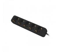 LANBERG Ciabatte Marca Modello 5 Outlet SCHUKO Nero 1.5M Strip