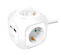 Multipresa LogiLink LPS283U 4 prese USB-A QC USB-C PD ricarica rapida