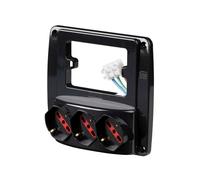 MULTIPRESA NERA RS94133 EMILIA SMART SALVA SPAZIO CON PRESE SCHUKO 10-16A