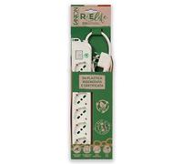 Multipresa OMEGA ECO 6 prese schuko bipasso 2P+T 16A spina italiana 2P+T 16A cav