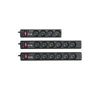 Multipresa/Parafoudre - EATON Striscia di Protezione 6 FR - PS6F - 6 prese francesi - Nero