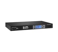 Multipresa PDU rack 1U Lapara da 19" con monitoraggio 8x IEC C13 Nero