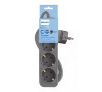 Multipresa Philips CHP2134G 3 prese Schuko interruttore LED sicurezza