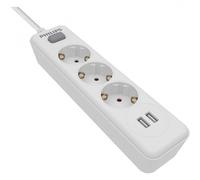 Philips Ciabatta Elettrica Spn3032wa/10 3 Prese Con Interruttore