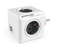 Multipresa PowerCube Original USB 4 prese 2 USB-A protezione bambini senza cavo