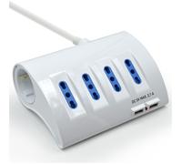 MULTIPRESA PRESA MULTIPLA DA SCRIVANIA 6 POSTI CON PRESE ITA/SCHUKO 2 USB EWENT