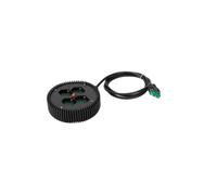 Multipresa rotonda 4 prese bipasso italo/Schuko 2P+T 16A cavo 2 m con disgiuntor
