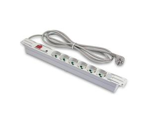 Multipresa scarpetta Fanton 6 prese bipasso schuko 23202