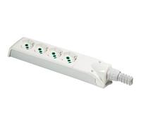 Multipresa senza cavo 4P40 con 4 prese bipasso italo/tedesche marca FANTON