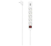 Multipresa tavolo Hama 00223183 Con Interruttore Bianco Bianco