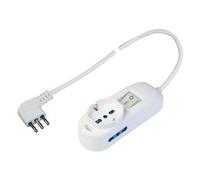 Multipresa tavolo 3P e interruttore 10/16A Bianco PP2501XL