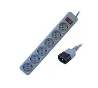 MULTIPRESA TECHMADE 6 POSTI SPIX-B-6 con Presa X Gruppo di CONTINUIT