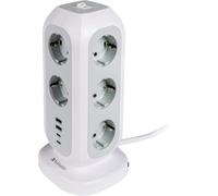 Verbatim 49547 prolunghe e multiple 11 presa(e) AC Interno Bianco