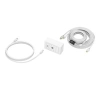 Multipresa Vision TC3-PK10M 2 prese HDMI USB 3.2 Gen 1 bianca 10 m