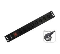 Multipresa WP Merchandise WP WPN-PDU-G05-08 8 prese rack 19" alluminio interruttore protezione