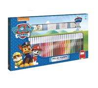Multiprint 3 Stamps for Children and 36 Coloured Marker Pens Paw Patrol Boy Made