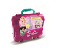Multiprint Barbie Travel Set Valigetta con Timbri e Colori