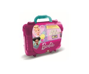 Multiprint Barbie Travel Set Valigetta con Timbri e Colori
