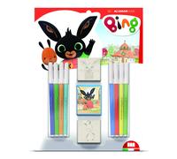 Multiprint Blister 2 Stempel für Kinder Bing, 100% Made in Italy, Benutzerdefini