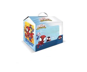Multiprint Casetta 4 Timbri e 36 Pennarelli Spidey
