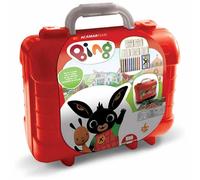 Set cancelleria valigetta ufficiale Bing Bunny con timbri bimbi 2655