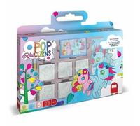 Multiprint - set valigetta 7 timbri per bambini pop unicorno