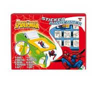 Multiprint Spider Man Macchina degli Stickers con Timbri e Colori