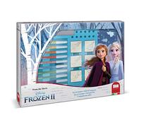 Box of Stamps - Multiprint - 4981 - The Snow Queen - 7 pad in legno e lattice, 12 felci da giotto -tips, regle, pagine da colorare di album