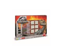 Multiprint Valigiotto Maxi 7 Timbri per Bambini Jurassic World, 100% Made in Italy, Set Timbrini Bimbi Personalizzati, in Legno e Gomma Naturale, Inchiostro Lavabile Atossico, Idea Regalo, Art.04975