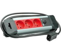 Multiprise 3x ute iec320 c14 - uscita a più socket