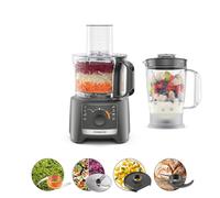 Multipro Compact FDP31.170GY Robot Tritatutto da Cucina con 2 Velocità Pulse in