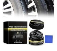 Multipurpose Auto Care Cream Car Restorer for Faux Leather Seats Dashboard and Tires, High Efficiency Polish for Interior Protection, Professional Vehicle Maintenance Kit for Car Lovers (1PCS 50G)