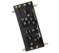 Multipurpose Chord, Chord Helper, Abs Metallo, circa 8,8 x 6 x 15,5 cm, Chitar Teaching Aids for Adults, Presser for Beginner, Children, Seniors, Boys and Girls