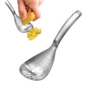 Multipurpose Cooking Spoon - Stainless Steel 9 Inch Tool, Heatproof Handle | Kitchen Cooking Spoon for Pasta Noodles Dumplings Hot Pot Vegetable Potato Restaurant