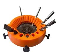 Multipurpose Drill Bit Grinding Sharpener Polishing Grinding Tool 125mm Angle Grinder Powered Tool Parts For 2-13mm Drill Bits(C-Additional gloves)