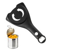 Multipurpose Jar Opener, 4 in 1 Kitchen Tool, Tin Lid Opener with Easy Twist Design, Ergonomic Kitchen Gadget, Jar Opening for Elderly Women Kids, Camping Bar Picnic Cafe Dormitory Apartment