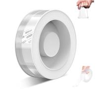 Multipurpose Mounting Tape, Usefulon Extra Large Double Sided Tapes, Clear & Tough Nano Tapes, Invisible Raceless Waterproof Residue-Free Removal for Wall, Posters, Rug, Picture Hanging (1pcs)