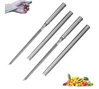 Multipurpose Outdoor Portable Fruit Cut, Mini Fruit Sticks Cut, Multipurpose Outdoor Portable Fruit Cut with Sheath, Suitable for Kitchens or Restaurants, Cutting and Cooking Knives (2pcs)
