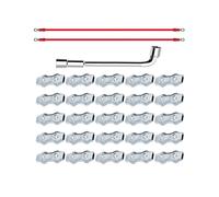 Multipurpose Professional Rope Clamps Accessory for Sturdy Metal Cables In Agricultural Fencing Projects Supplies