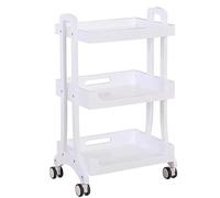 Multirpose Beauty Rolling Trolley - Mobile Storage Nizer per Salone Spa Camera da letto e ufficio - Carrello versatile ed elegante per strumenti di trucco e accessori