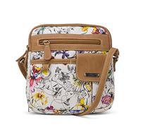 MultiSac North South Mini Zip Around Crossbody Bag Cross Body, da donna, taglia unica, Vienna Floreale/Nocciola, Taglia unica
