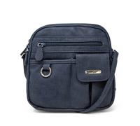 Multisac North South Mini Zip Around Crossbody Bag Indigo (Heirloom)