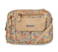 MultiSac Zippy-Borsa a Tracolla a Tre Scomparti, Cross Body Donna, Avalon Floreale, s